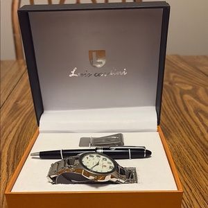 Luis Candini Watch and Pen Set